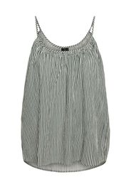 VERO MODA Top 'Annabelle'  verde / nero / bianco