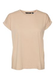 VERO MODA Maglietta 'CELENA'  beige scuro