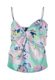 VERO MODA Top 'HOPE'  blu / giallo / giada / rosa