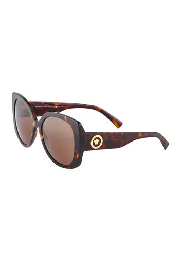 VERSACE Occhiali da sole  marrone scuro / marrone