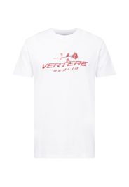 Vertere Berlin Maglietta 'RED CHROME ROSE'  rosso / bianco