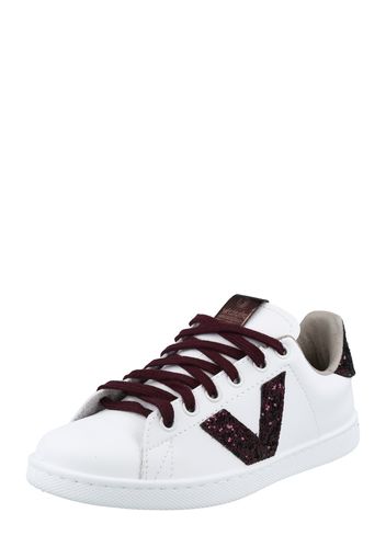 VICTORIA Sneaker bassa  lilla scuro / bianco