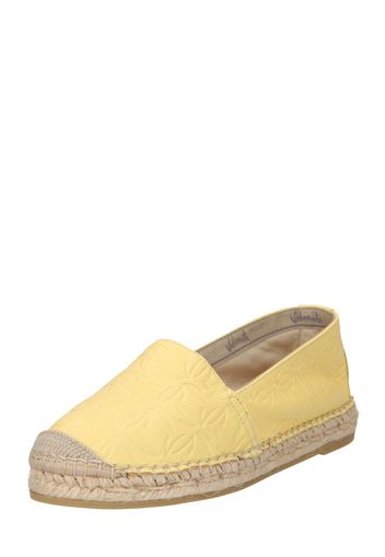 Vidorreta Espadrillas  giallo chiaro / beige scuro