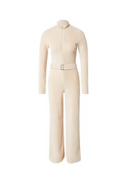 VIERVIER Tuta jumpsuit 'Clara'  crema