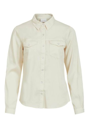 VILA Camicia da donna 'Bista'  beige