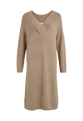 VILA Abito in maglia 'MADELIA'  beige scuro