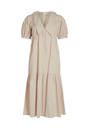 VILA Abito camicia 'Tylla'  beige