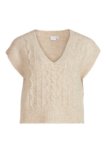 VILA Pullover 'VIRI'  beige