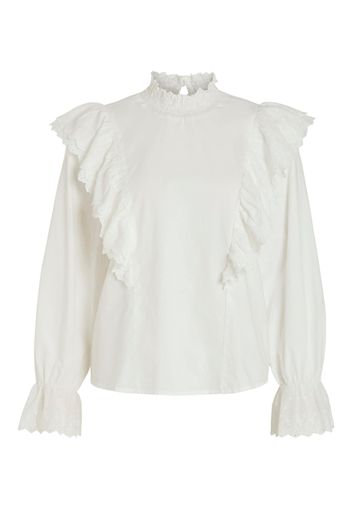 VILA Camicia da donna 'Tinka'  bianco