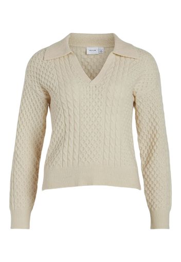 VILA Pullover 'COMET'  beige