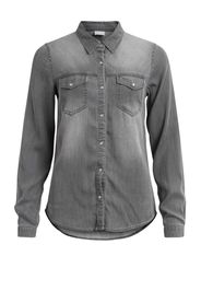 VILA Camicia da donna 'Bista'  grigio denim