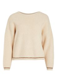 VILA Pullover 'Jilly'  beige / marrone