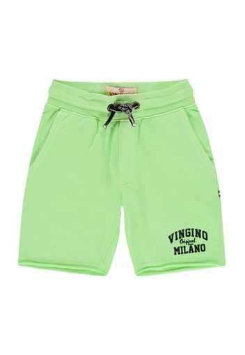 VINGINO Pantaloni  nero / verde chiaro