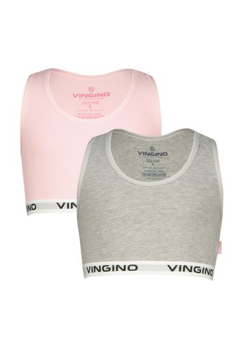 VINGINO Reggiseno  grigio sfumato / rosa / nero