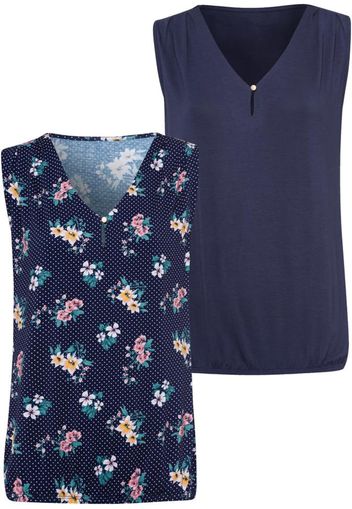 VIVANCE Top  navy / colori misti