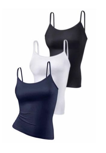 VIVANCE Maglietta intima  bianco / navy / nero