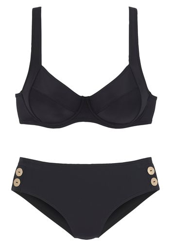 VIVANCE Bikini  nero / beige