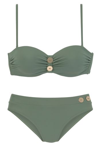 VIVANCE Bikini  oliva / rosa pastello