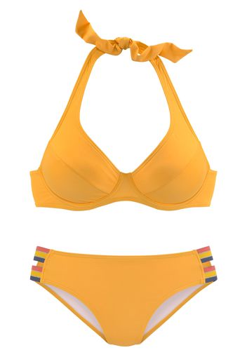 VIVANCE Bikini  giallo / blu scuro / rosso / argento