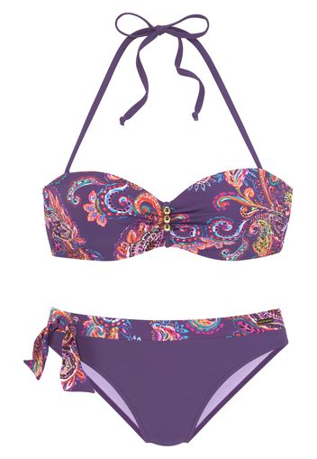 VIVANCE Bikini  lilla scuro / colori misti