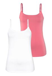 VIVANCE Top  bianco / rosa