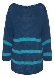 VIVANCE Pullover  turchese / blu scuro