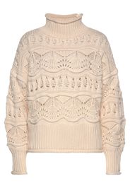 VIVANCE Pullover  crema