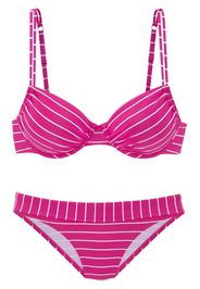 VIVANCE Bikini  rosa / bianco