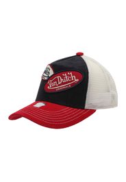 Von Dutch Originals Cappello da baseball 'RUSSEL'  rosso / nero / bianco naturale