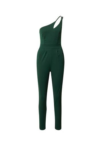 WAL G. Tuta jumpsuit 'CALI'  verde scuro