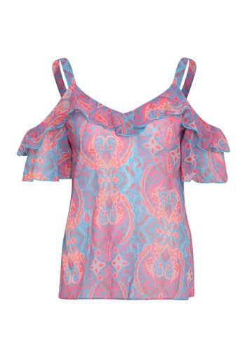 Wallis Petite Camicia da donna  blu chiaro / rosa chiaro / cipria / blu pastello