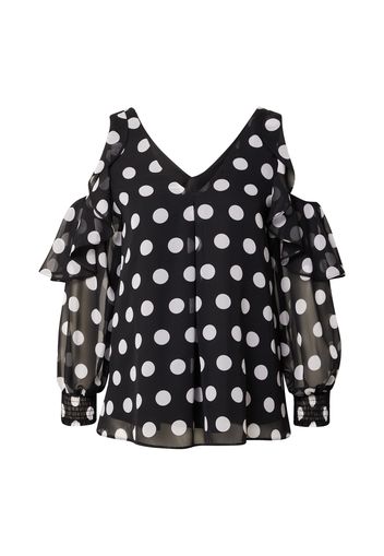 Wallis Camicia da donna  nero / bianco