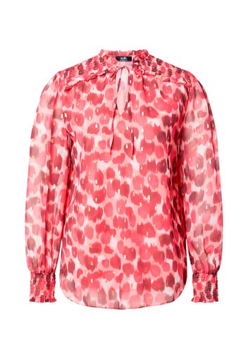 Wallis Camicia da donna  rosa / pitaya / lampone / bianco