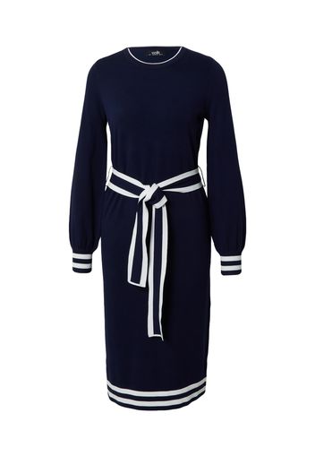 Wallis Abito in maglia  navy / bianco