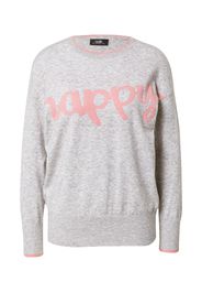 Wallis Pullover 'Happy'  grigio / rosé