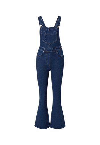 Warehouse Jeans con pettorina  blu scuro