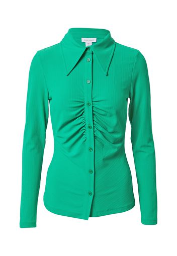 Warehouse Camicia da donna  bianco / verde