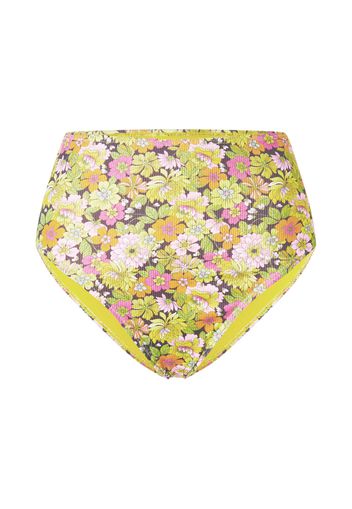 Warehouse Pantaloncini per bikini  marino / giallo scuro / rosa antico / verde chiaro