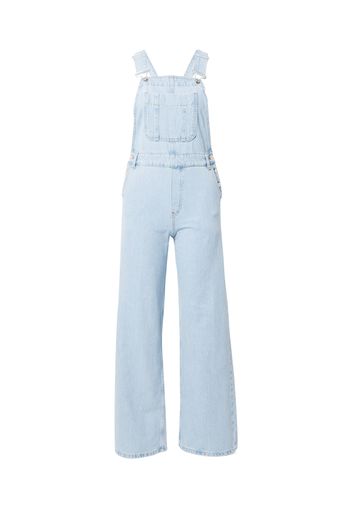 Warehouse Jeans con pettorina  blu chiaro