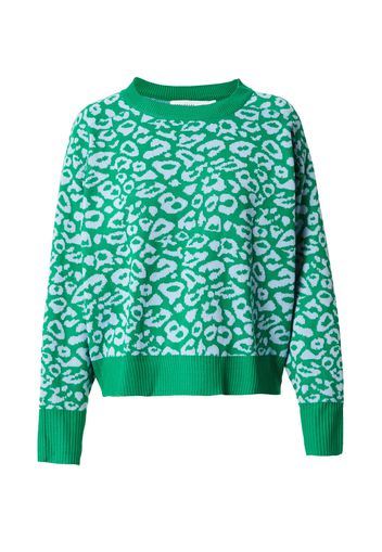 Warehouse Pullover  blu chiaro / verde