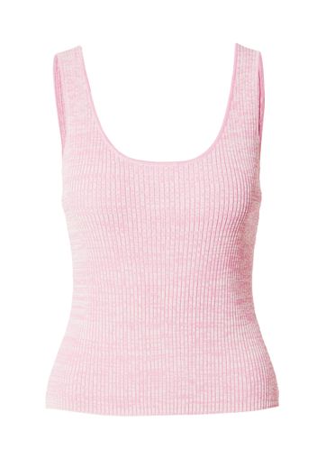 Warehouse Top in maglia  rosa sfumato