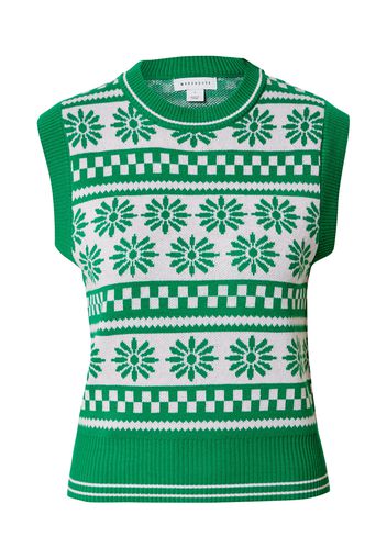 Warehouse Pullover  verde / bianco