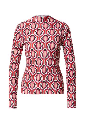 Warehouse Camicia da donna  rosa / rosso / nero / bianco