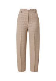 Warehouse Pantaloni con piega frontale 'Barrel'  marrone / nero / cappuccino