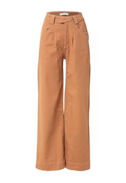 Warehouse Pantaloni con pieghe  cognac