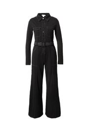 Warehouse Tuta jumpsuit  nero / bianco