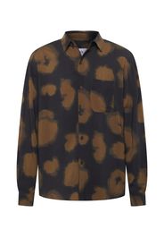 Wax London Camicia  cachi / marrone / nero