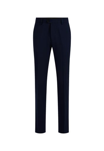 WE Fashion Pantaloni con piega frontale  blu scuro