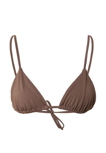 WEEKDAY Top per bikini 'Cala'  cioccolato