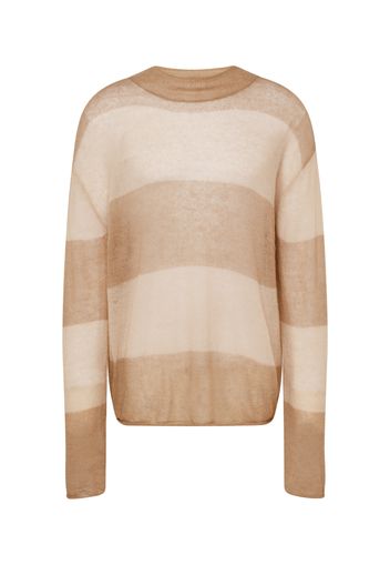 WEEKDAY Pullover 'Frans'  beige / beige scuro